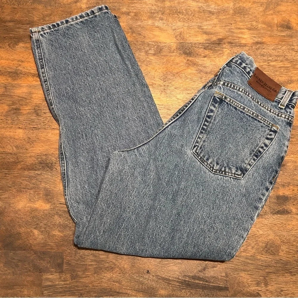 Vintage Ralph Lauren Lauren Jeans Co Women’s High-Waisted Straight Leg 12 Y2K